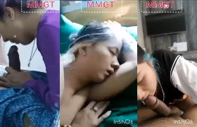 စော်လေးကိုမှုတ်ခိုင်းပြီးတော့မှ အေးဆေးလိုးနေတာ
