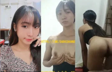 ရေချိုးခန်းထဲမှာ ဖင်ကုန်းနို့ညှစ်ပြတဲ့စော်လေး