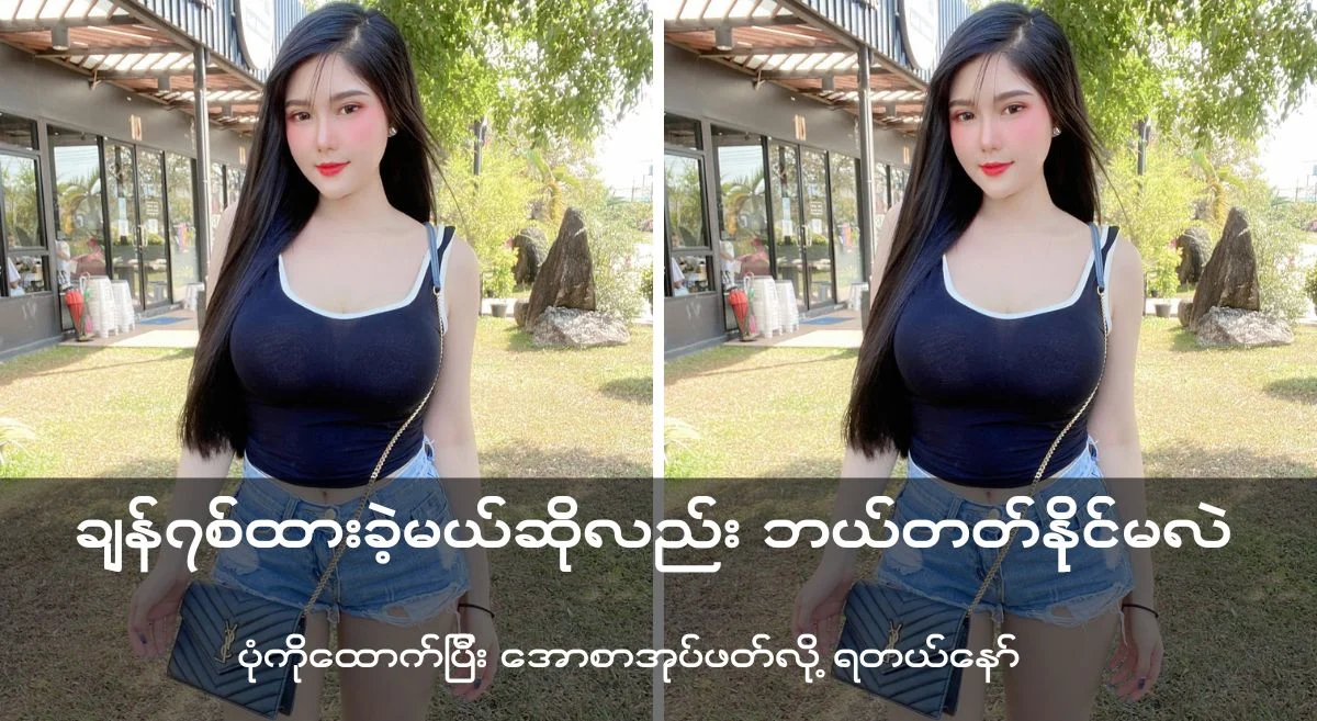 ” ချန်ထားရစ်မယ်ဆိုလည်း ဘယ်တတ်နိုင်မလဲ အချစ်ရယ် “