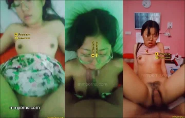 မျက်မှန်လေးနဲ့ ဆွဲဆောင်မှုရှိတဲ့ စော်လေးက အိပ်ရာပေါ်မှာ အစွမ်းပြပြီး တက်စောင့်ပေးတဲ့ ဗီဒီယို