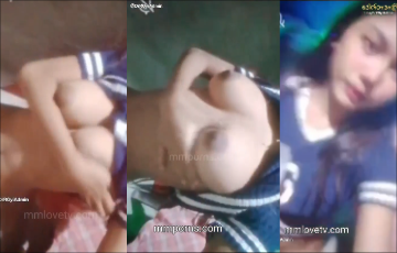 sex chat myanmar ကနေ ရင်သားအလှကို ဖော်ထုတ်ပြီး မြူဆွယ်ပြနေတဲ့ မြန်မာမလေး